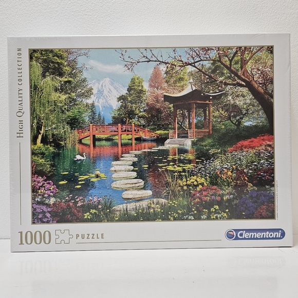 Clementoni High Quality Collection Fuji Garden 1000-Piece Jigsaw Puzzle - Picture 10 of 10
